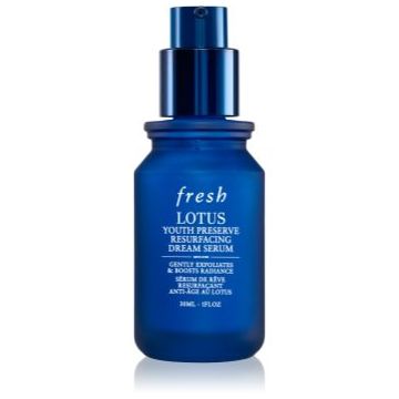 fresh Lotus Youth Preserve Resurfacing Dream Serum ser de noapte Cu AHA Acizi