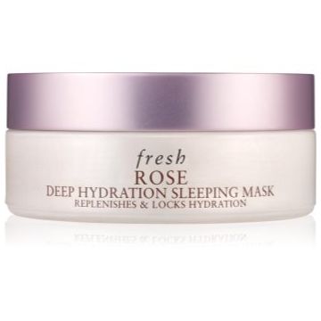 fresh Rose Deep Hydration Sleeping Mask masca hidratanta de noapte de trandafir