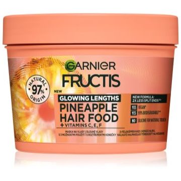 Garnier Fructis Pineapple Hair Food Masca de par pentru varfuri despicate