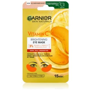 Garnier Skin Naturals Vitamin C masca de hidratare si luminozitate zona ochilor