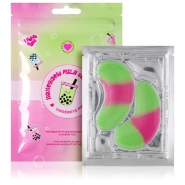 I Heart Revolution Bubble Tea Honeydew Milk Tea mască facială regeneratoare și hidratantă