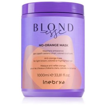 Inebrya BLONDesse No-Orange Mask Masca de par neutralizarea subtonurilor de alamă