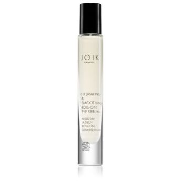 JOIK Organic Hydrating & Smoothing ser pentru ochi roll-on