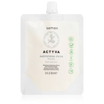 Kemon Actyva Nutrizone Ricca masca hidratanta pentru par foarte uscat