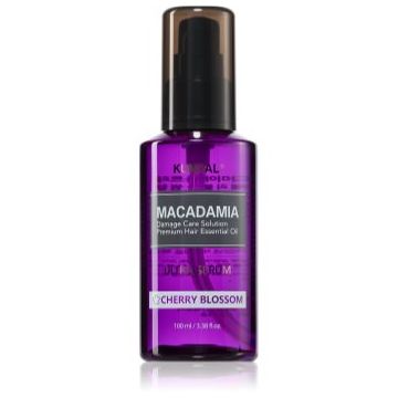 KUNDAL Macadamia Ultra Serum Cherry Blossom ser ulei regenerator pentru par deteriorat