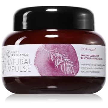 Light Irridiance Natural Impulse Olive oil masca hidratanta pentru par usor de pieptanat