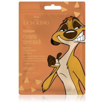 Mad Beauty Lion King Timon masca pentru celule pentru hidratare intensa
