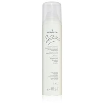 Medavita Blondie Ice Blonde Enhancing Conditioning Hair Mousse Spumă cu două faze pentru par blond