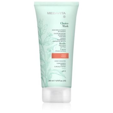 Medavita Choice Peach masca hranitoare pentru păr vopsit