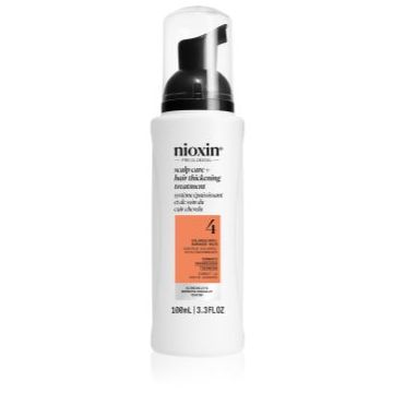 Nioxin System 4 Scalp + Hair Thickening Treatment mască pentru părul foarte subțiat, fin și tratat chimic