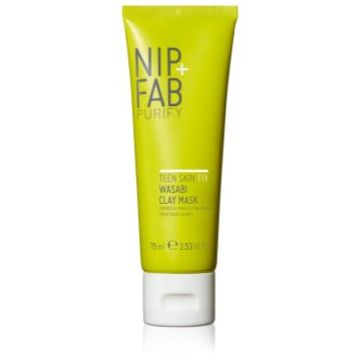 NIP+FAB Teen Skin Fix mască cu argilă faciale