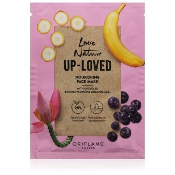 Oriflame Love Nature Up-Loved Upcycled Banana Flower & Organic Acai masca hidratanta si hranitoare