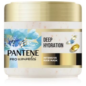 Pantene Pro-V Miracles Hydra Glow mască hrănitoare și intens hidratantă pentru păr uscat și deteriorat