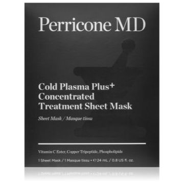 Perricone MD Cold Plasma Plus+ Treatment Sheet Mask mască textilă de îngrijire