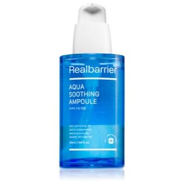 Real Barrier Aqua Soothing Ampoule ser facial hidratant cu efect calmant