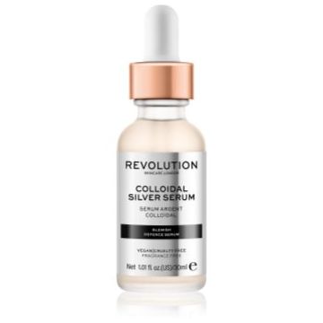 Revolution Skincare Colloidal Silver Serum ser calmant pentru ten acneic
