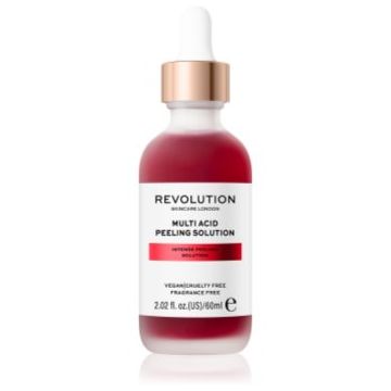 Revolution Skincare Multi Acid Peeling Solution peeling de curățare profundă Cu AHA Acizi
