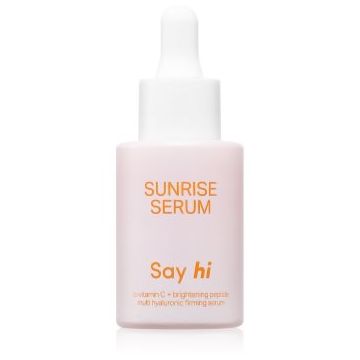 Say Hi Sunrise ser cu efect iluminator pentru fermitatea pielii