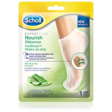Scholl Pedimask™ Aloe Vera mască hrănitoare profundă pentru picioare