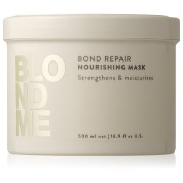 Schwarzkopf Professional Blondme Bond Repair Nourishing Mask Masca intens hrănitoare