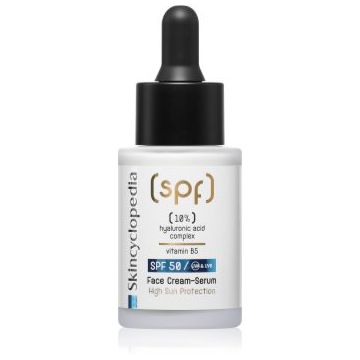 Skincyclopedia 10% Hyaluronic Acid Complex + Vitamin B5 ser crema SPF 50