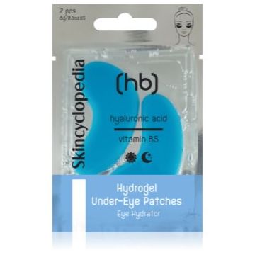 Skincyclopedia Hydrogel mască pentru zona ochilor cu acid hialuronic