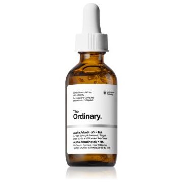 The Ordinary Alpha Arbutin 2% + HA ser facial cu efect iluminator cu acid hialuronic
