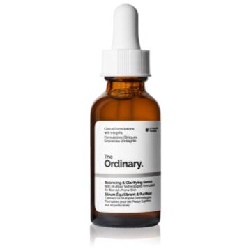 The Ordinary Balancing & Clarifying Serum Ser pentru pielea obosita cu efect de a minimaliza porii cu efect de hidratare