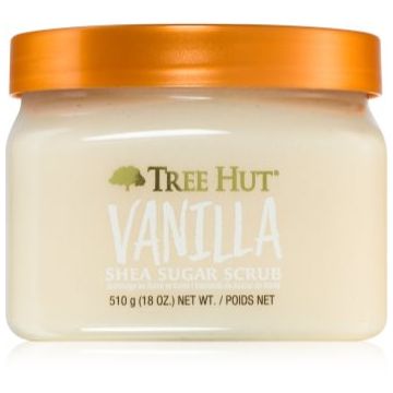 Tree Hut Vanilla exfoliant de corp cu zahăr