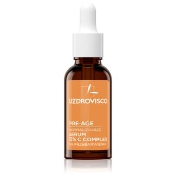 Uzdrovisco Pre-Age Normalizing Serum 15% C Complex ser facial cu efect iluminator cu vitamina C
