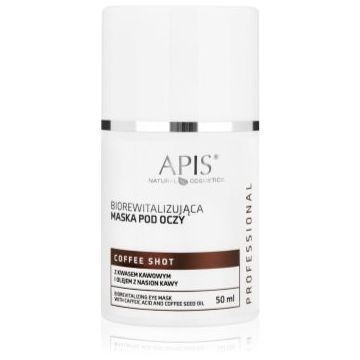 Apis Natural Cosmetics Coffee Shot masca pentru ochi cu efect revitalizant