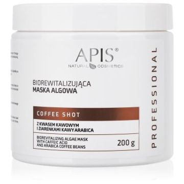 Apis Natural Cosmetics Coffee Shot masca revitalizanta cu extract de cafea