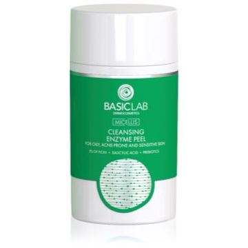 BasicLab Dermocosmetics Micellis peeling enzimatic pentru ten gras si problematic