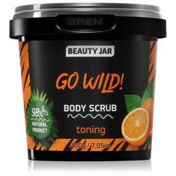 Beauty Jar Go Wild! exfoliant de corp hidratant cu efect revigorant