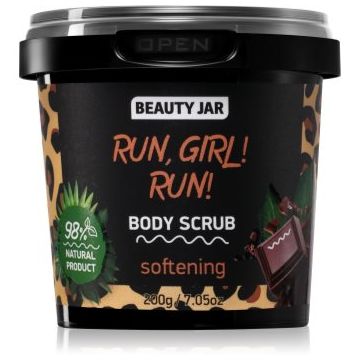 Beauty Jar Run, Girl! Run! exfoliant de corp pentru matifiere cu vitamina E