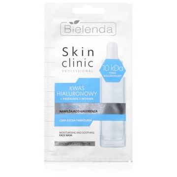 Bielenda Skin Clinic Professional Hyaluronic Acid masca hidratanta de noapte cu efect calmant
