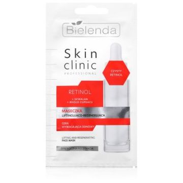 Bielenda Skin Clinic Professional Retinol masca pentru lifting pentru noapte