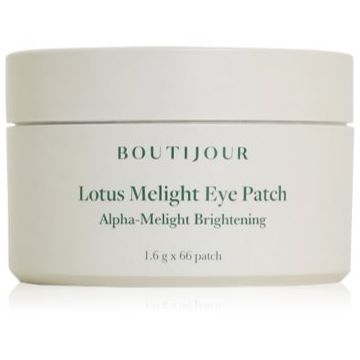 BOUTIJOUR Lotus Melight Eye Patch masca hidrogel pentru ochi impotriva ridurilor si cearcanelor