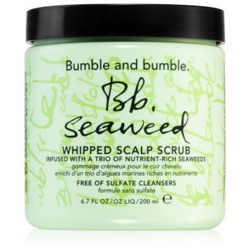 Bumble and bumble Seaweed Whipped Scalp Scrub Exfoliant pentru scalp cu extracte de alge marine