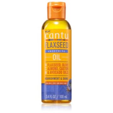 CANTU FlaxSeed Smoothing Oil Ulei de păr hidratant și hrănitor