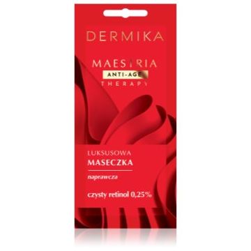 Dermika Maestria masca pentru regenerare cu retinol
