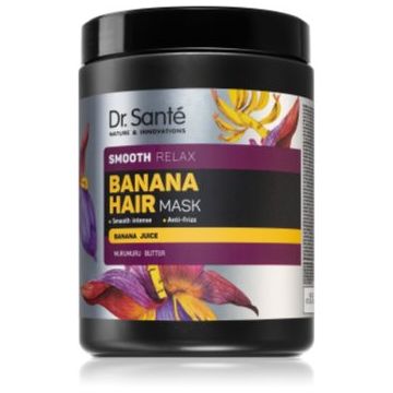 Dr. Santé Banana masca pentru hidratare si matifiere pentru par uscat