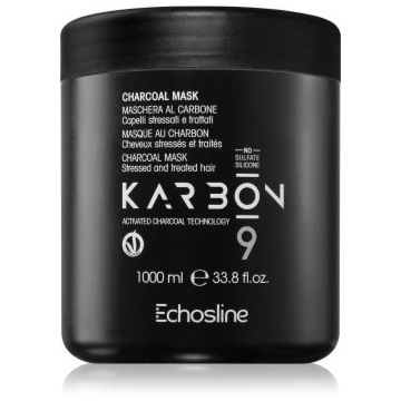 Echosline CHARCOAL Mask Masca de par cu cărbune activ