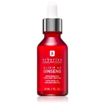 Erborian Ginseng Elixir emulsie micelară pentru intinerirea pielii