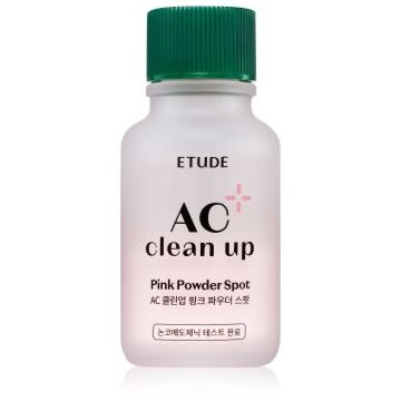 ETUDE AC Clean Up Pink Powder Spot tratament topic pentru acnee cu efect calmant