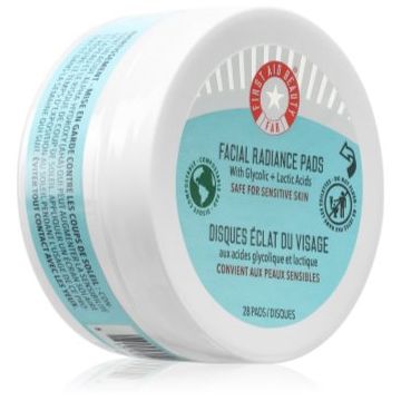 First Aid Beauty Facial Radiance Pads tampoane exfoliante pentru strălucirea și netezirea pielii