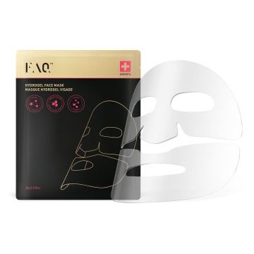 FOREO FAQ™ Glass Skin Collagen Face Mask masca cu hidrogel pentru o piele neteda si pentru a reduce vizibilitatea ridurilor