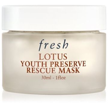 fresh Lotus Youth Preserve Rescue Mask masca pentru exfoliere anti-îmbătrânire