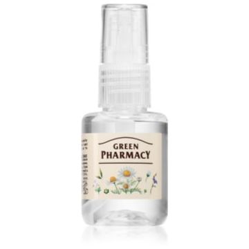 Green Pharmacy Chamomile & Linseed Oil Liquid silk serum ser pentru păr vopsit