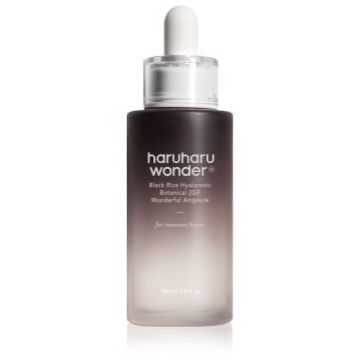 Haruharu Wonder Black Rice Hyaluronic Botanical 2GF Wonderful Ampoule ser hidratant si impotriva ridurilor cu efect calmant